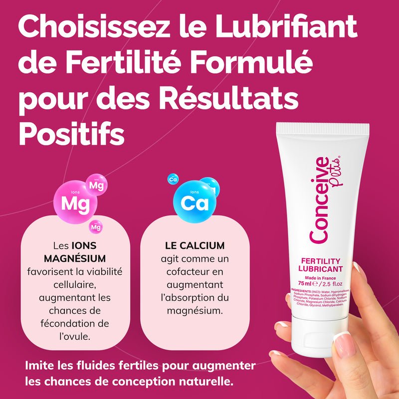 Fertility Lubricant Tube (FR) - Conceive Plus® Europe