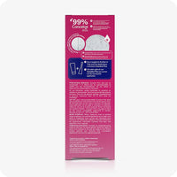 Back of Conceive Plus Fertility Lubricant Tube (FR) box showing clinical claim of 99% sperm viability, diagram comparing sperm environments, and usage suggestions in French and Dutch. Advises combining with pre-filled applicators. Text includes safety precautions, application method, and storage instructions.