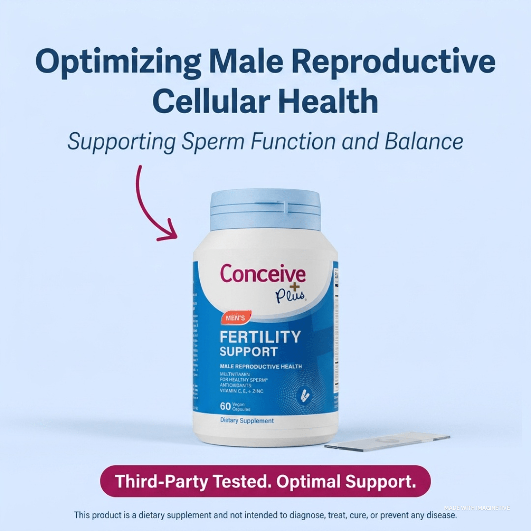 Male Fertility: The Complete Guide to Understanding and Improving Sperm Health Naturally - Conceive Plus® Europe