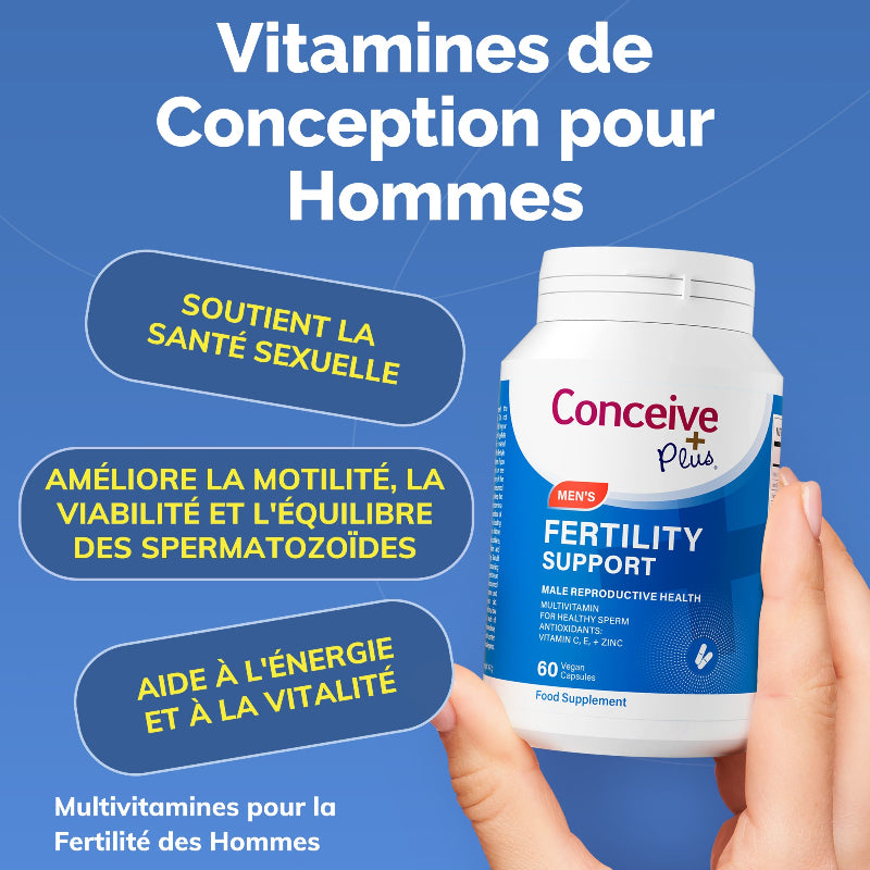 Conceive Plus Soutien à la fertilité masculine (FR) - Soutien à la fertilité masculine - 60 capsules