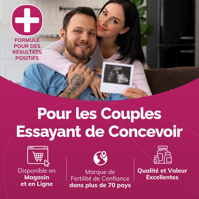 Women's Fertility Support + Applicators (FR) - Conceive Plus® Europe